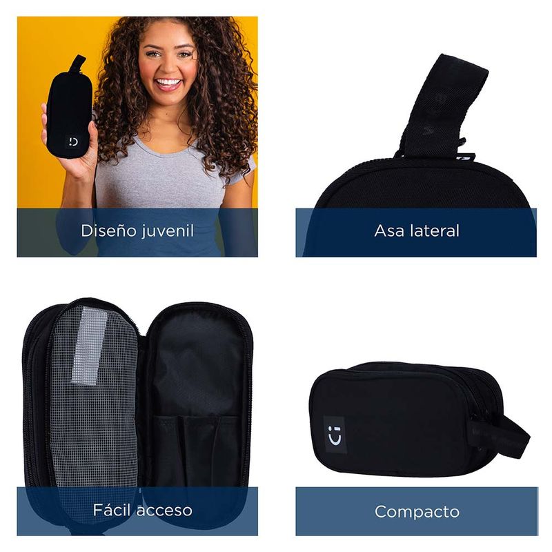 Cosmetiquera-con-correa-con-cara-sonriente-negro-Miniso-6-9762