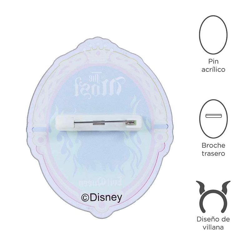 Insignia-de-acr-lico-disney-villains-collection-reina-malvada-Disney-3-10065