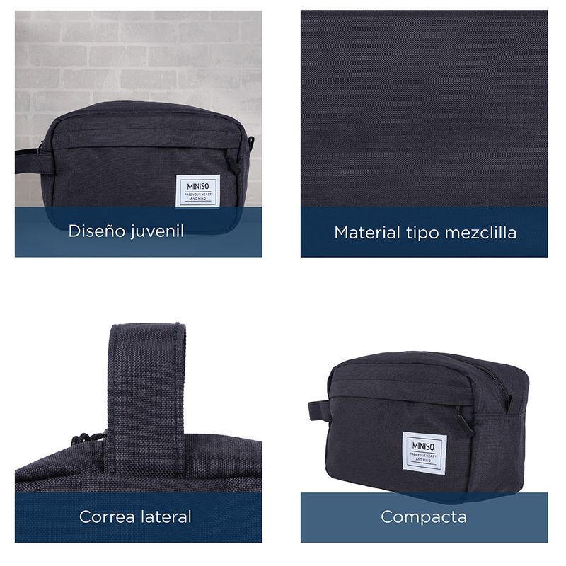 Organizador-para-viaje-youth-of-time-negro-Miniso-6-9985