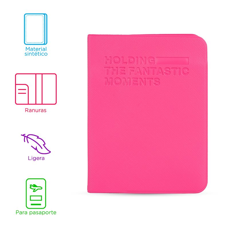 Portapasaporte-peque-o-rojo-rosa-Miniso-3-7390