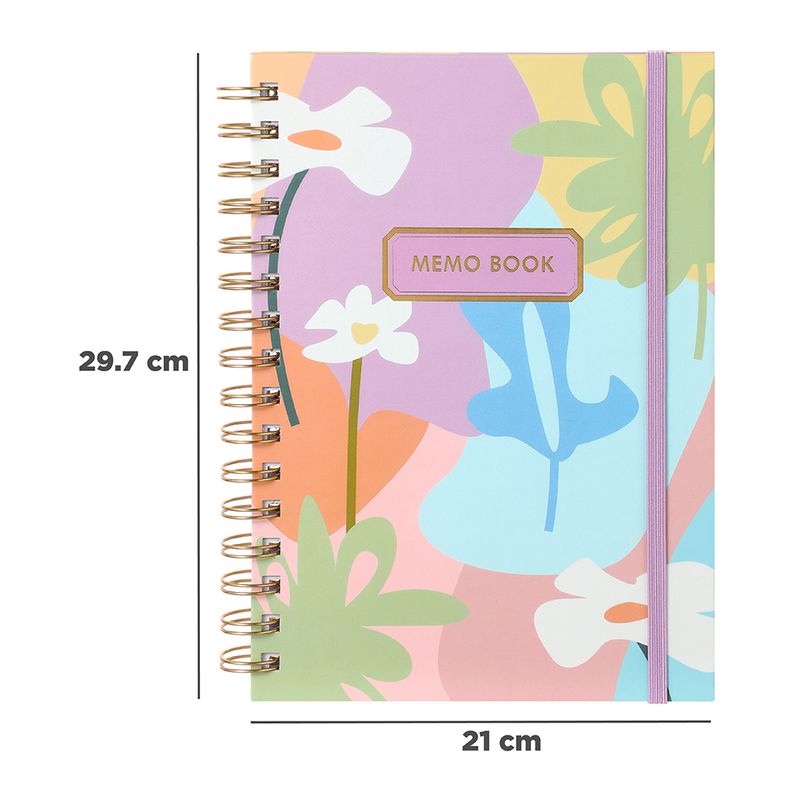 Libreta-con-espiral-A5-dazzling-world-banda-morada-100-hojas-Miniso-7-6893