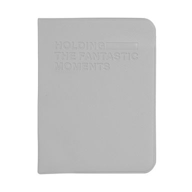 Portapasaporte pequeño gris -  Miniso