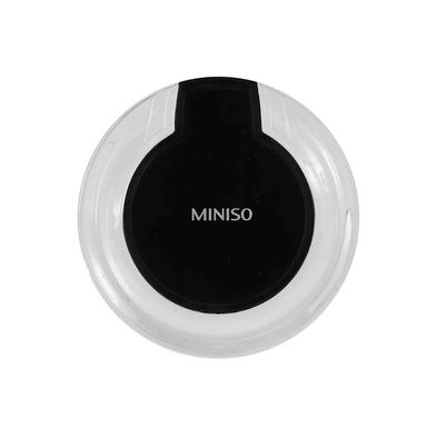 Cargador inalámbrico de 5w con luces para escritorio modelo k-g0061 negro -  Miniso