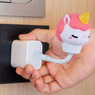 Luz noctura de animales lindos usb unicornio -  Miniso