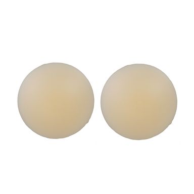 Brasier adhesivo invisible redondo claro 8cm 2 pzas -  Miniso
