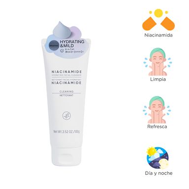 Limpiador facial hidratante de niacinamida -  Miniso