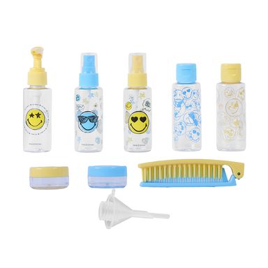 Set de viaje smileyworld series 10 pzas -  Miniso