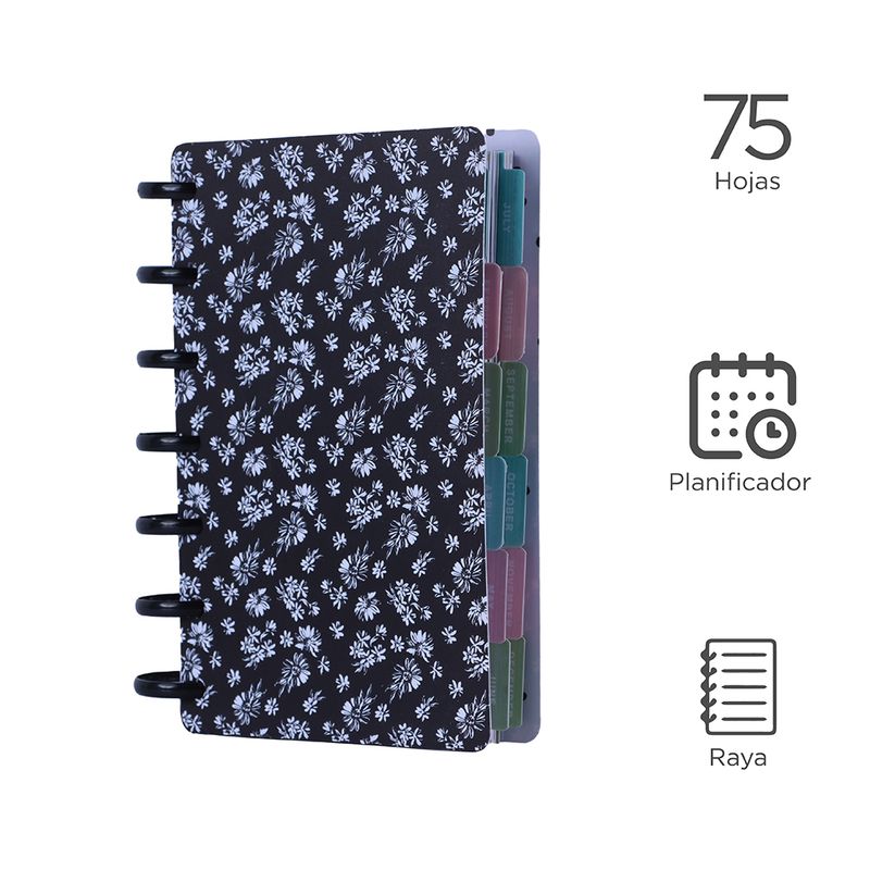 Calendario-de-planificaci-n-anual-11-7-x-17-8-cm-2022-2023-de-75-hojas-negro-Miniso-3-10049