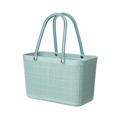 Cesto de almacenamiento con agarradera trenzado -  Miniso