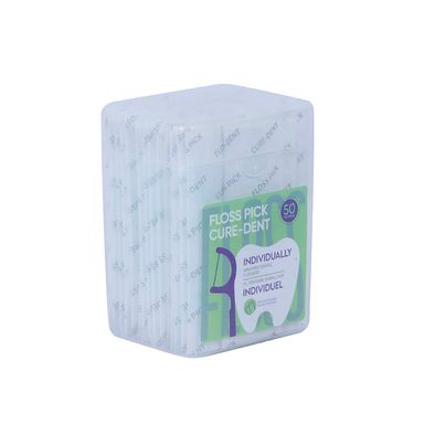 Paquete de arcos con hilo dental menta 50 pzas -  Miniso