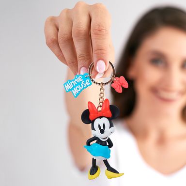 Llavero colgante coleccion mickey mouse 2.0 3d minnie mouse -  Disney