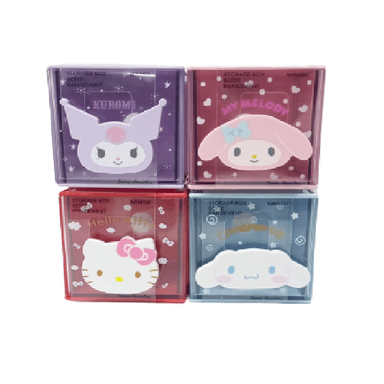 Organizador de plastico en forma de cubo personajes sanrio B -  Sanrio