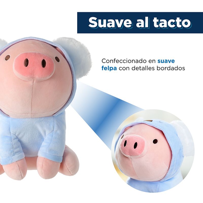 Peluche-de-cerdo-sentado-10-pulgadas-con-sombrero-de-koala-Miniso-3-11034