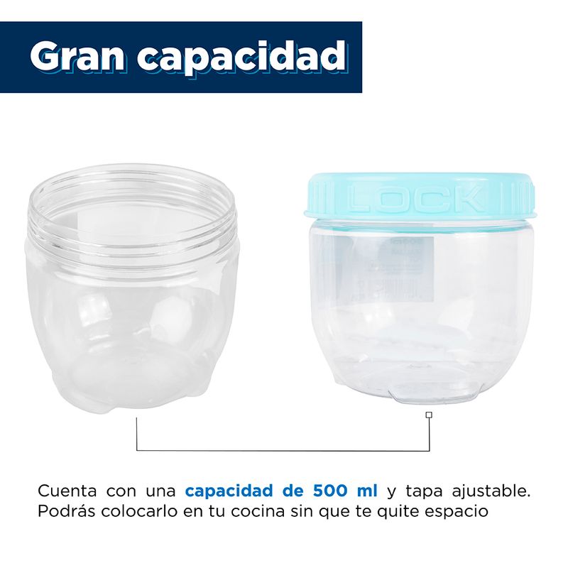 Tarro-de-almacenamiento-con-tapa-500-ml-verde-Miniso-4-6582