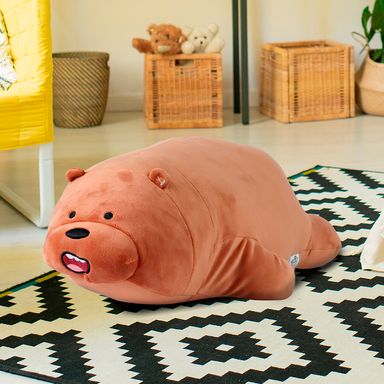 Peluche grizzly acostado - We Bare Bears