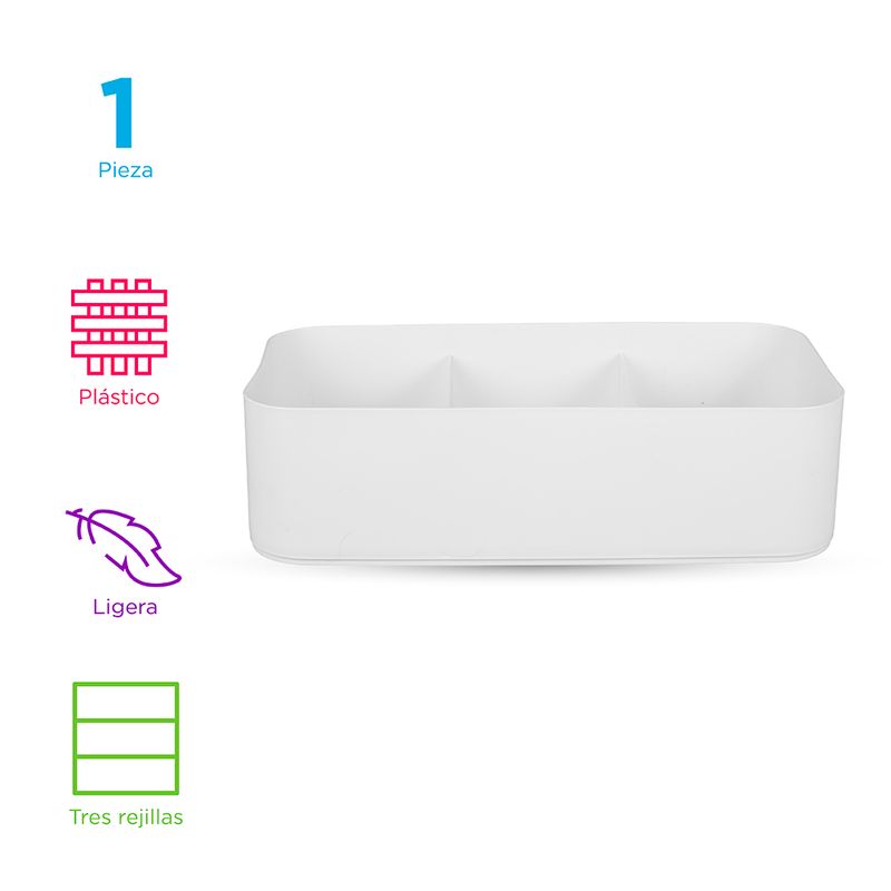 Caja-de-almacenamiento-para-ropa-con-3-rejillas-hueso-Miniso-3-10155