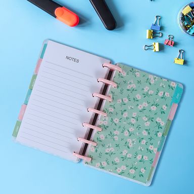 Calendario de planificación anual 11.7 x 17.8 cm 2022 - 2023 de 75 hojas azul - Miniso