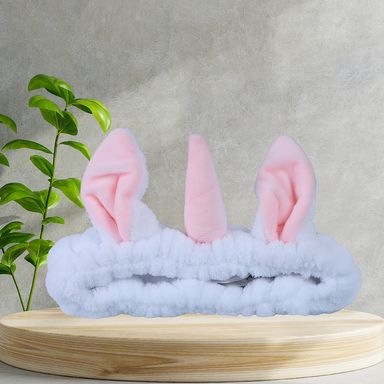 Banda para el cabello unicornio blanco con rosa -  Miniso