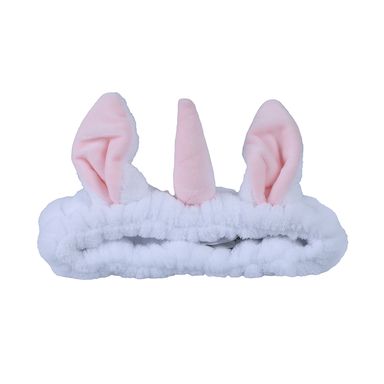 Banda para el cabello unicornio blanco con rosa -  Miniso