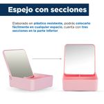 Espejo-cuadrado-con-contenedor-rosa-Miniso-4-3424