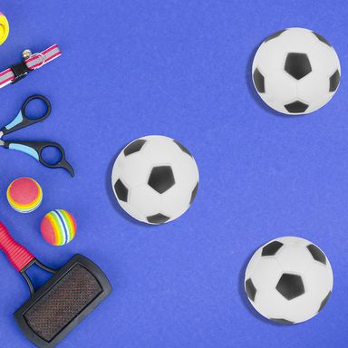 Peluche para mascota futbol ball sound series -  Miniso
