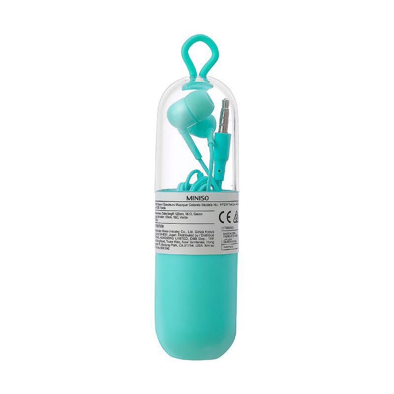 Aud-fono-de-cable-con-estuche-en-forma-de-c-psula-verde-colorful-Miniso-8-1614