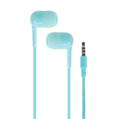 Audífono de cable con estuche en forma de cápsula verde colorful -  Miniso