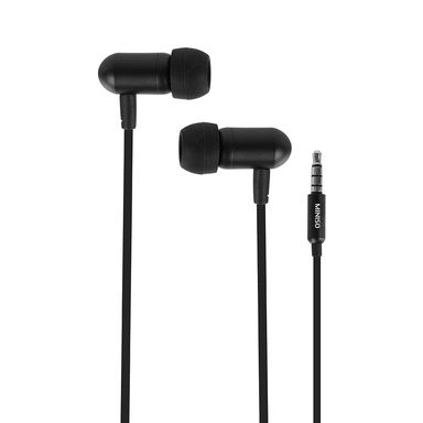 Audífonos de cable ge-12 negro -  Miniso