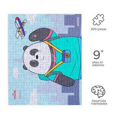 Rompecabezas de panda we bare bears collection 4.0 38*30.5cm 300 pzas - We Bare Bears