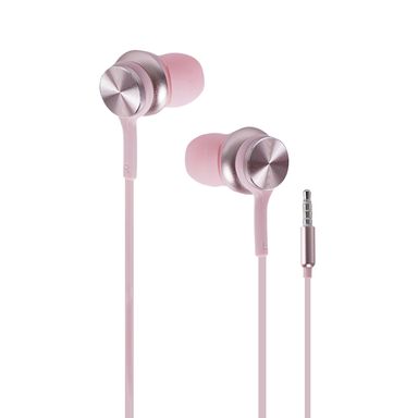 Audífonos de cable de alta fidelidad modelo 8474 rosa - Miniso