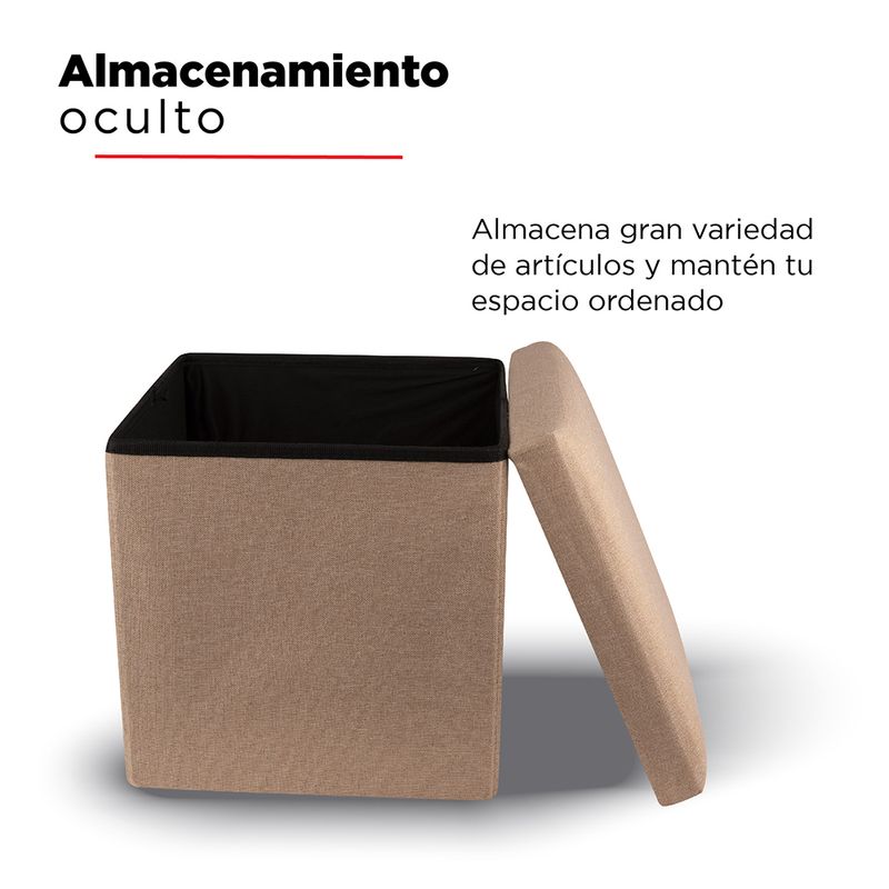 Taburete-de-almacenamiento-cuadrado-de-lino-khaki-30-cm-Miniso-8-6284