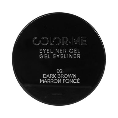 Color me eyeliner gel tarro (02 marrón oscuro) -  Miniso