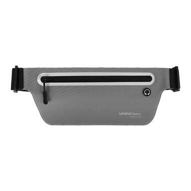 Cangurera deportiva gris 11*30cm - Miniso