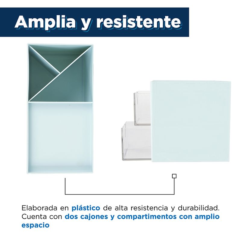 Caja-de-almacenamiento-de-dos-capas-con-cajones-multifuncional-verde-Miniso-4-3416