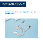 Cable-de-datos-tipo-c-trenzado-carcasa-de-aluminio-2m-3a-plateado-Miniso-5-3557