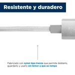 Cable-de-datos-tipo-c-trenzado-carcasa-de-aluminio-2m-3a-plateado-Miniso-6-3557