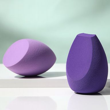 Paquete de esponjas para maquillaje suaves skin friendly oliva - Miniso