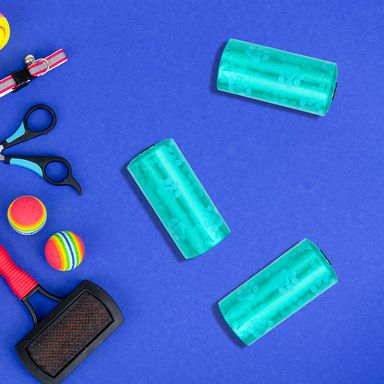 Bolsas para desechos de mascota degradables pet series 2.0 verde 4*20 pzas  - Miniso