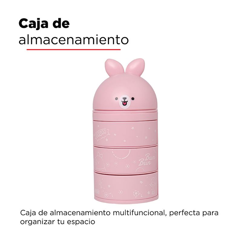 Organizador-de-pl-stico-para-escritorio-mini-family-sports-bun-bum-conejo-Miniso-6-6911