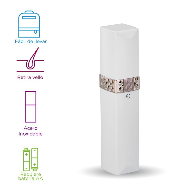 Depiladora-para-mujer-de-metal-indolora-blanco-perlado-Miniso-3-11004
