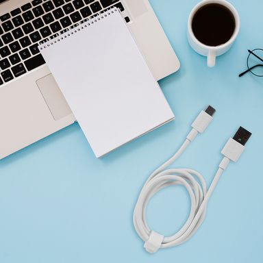Cable de carga rapida tpe tipo c 1m 6a blanco miniso -  Miniso