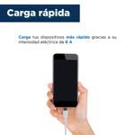 Cable-de-carga-rapida-tpe-tipo-c-1m-6a-blanco-miniso-Miniso-4-10401