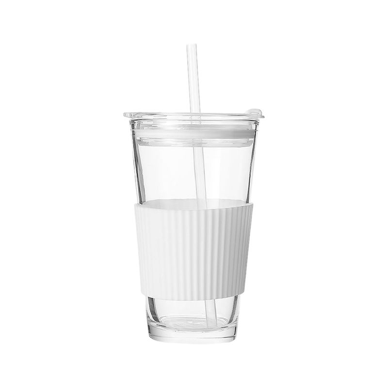Vaso-de-vidrio-con-sorbete-y-protector-de-silicona-blanco-460-ml-Miniso-1-11792