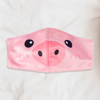 Cubrebocas reusable adulto Mr. Piggy - Miniso
