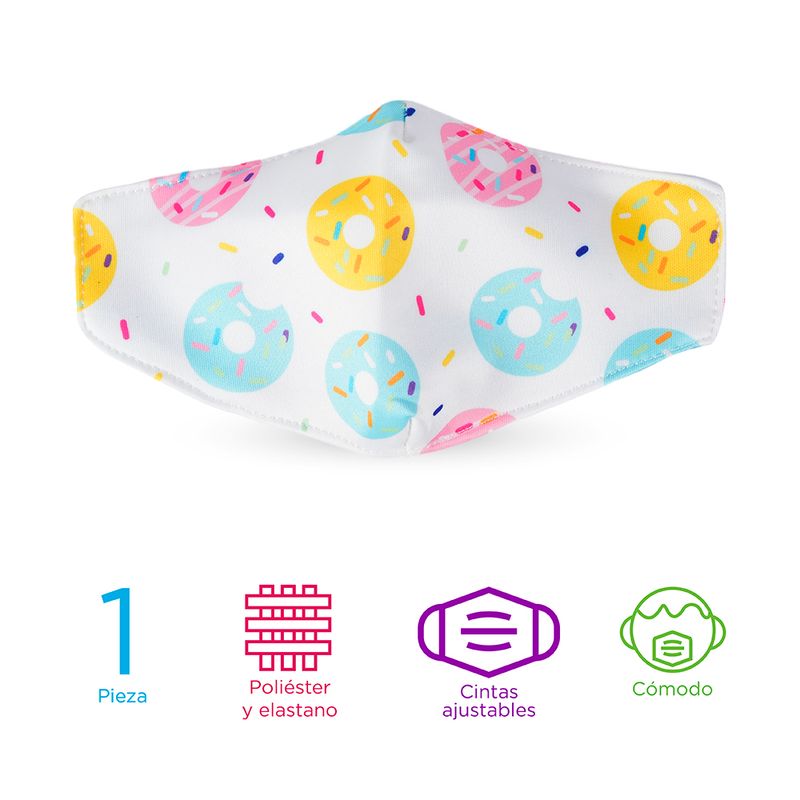 Cubrebocas-con-estampado-de-donas-para-ni-os-zoo-series-Miniso-3-5170