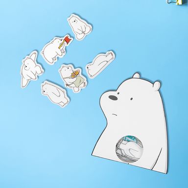 Stickers con forma de personaje oso polar -  We Bare Bears
