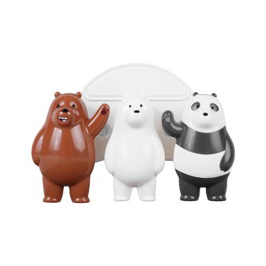 Portacepillo de dientes blanco -  We Bare Bears