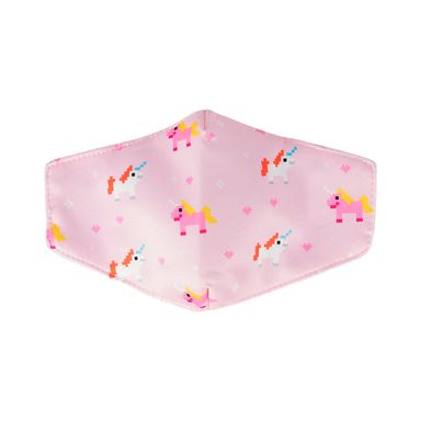 Cubrebocas con estampado de caballo de madera para niños zoo series  -  Miniso