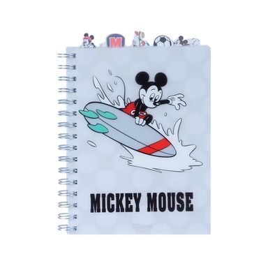 Libretas y cuadernos gris A6 de 120 hojas disney mickey mouse sports collection con separacion gris -  Disney