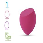 Esponja-de-maquillaje-inclinada-con-estuche-de-viaje-transparente-fucsia-Miniso-3-10765